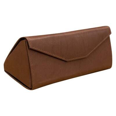 Toffee Triangle Foldable Eyeglass Case