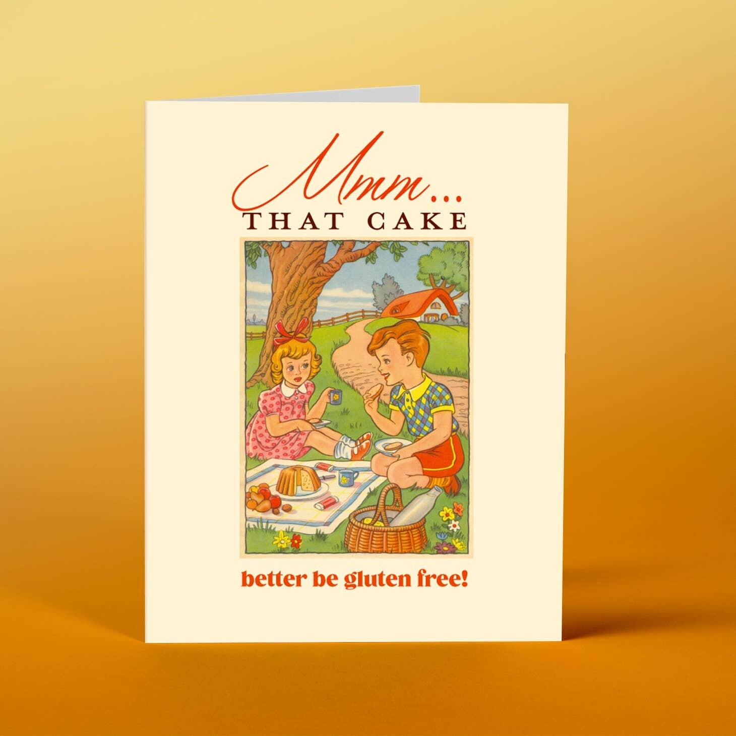 Gluten Free Cake Card