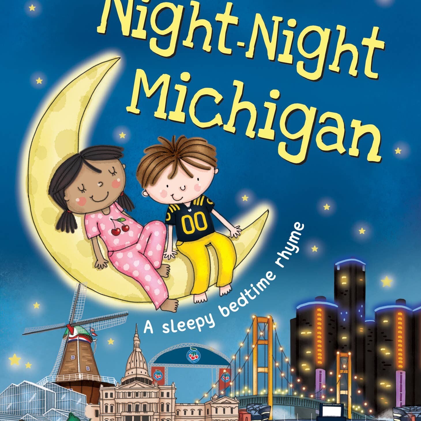 Night Night Michigan Book
