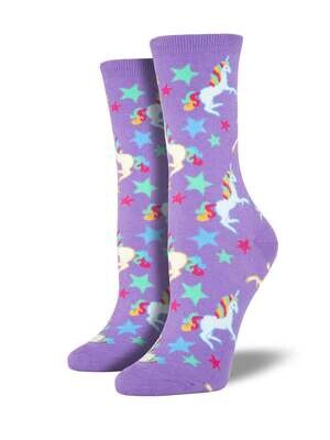 Unicorn Purple- Women's Socks