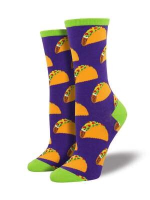 Tacos Purple-Women's Socks