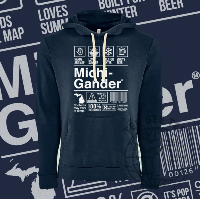 Michigander Hoodie Michigander Hoodie