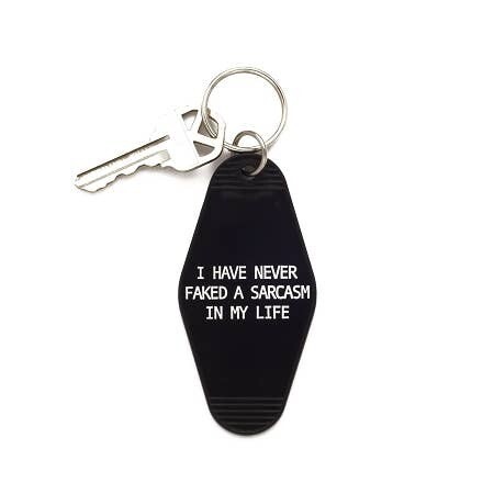I Have Never Keychain