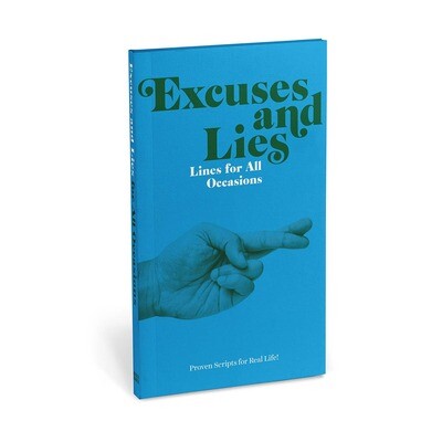 Excuses and Lies Lines Book