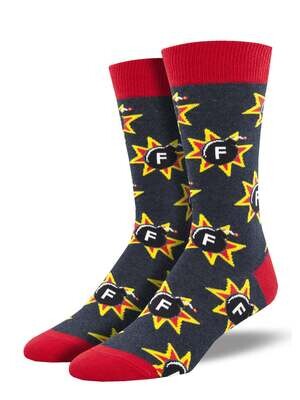 F-Bomb-Men's Socks