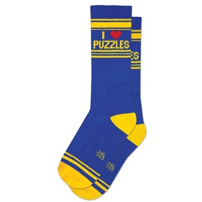 I Love Puzzle Socks