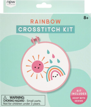 Rainbow Cross Stitch