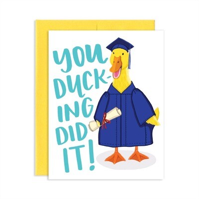 Ducking Grad Card