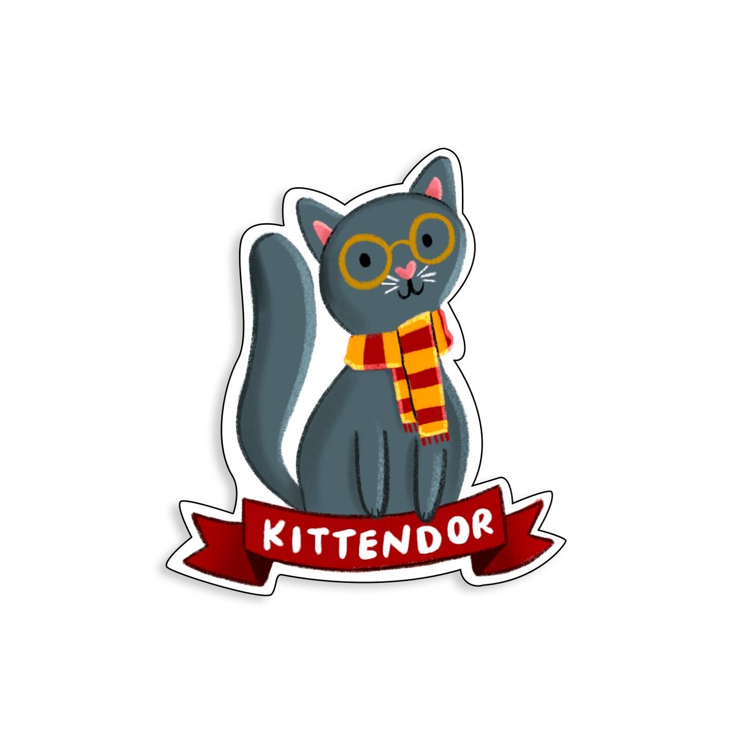 Kittendor Sticker