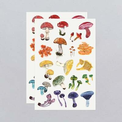 Mushroom Sheet Tattoo