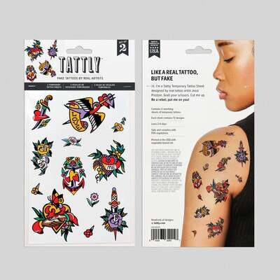 Love Motifs Tattoo