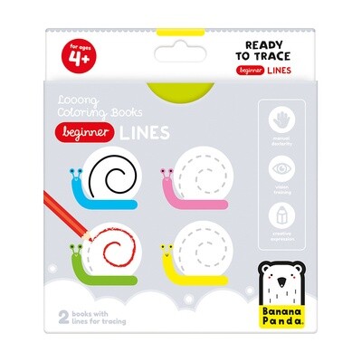 Beginner Lines Coloring Books 
