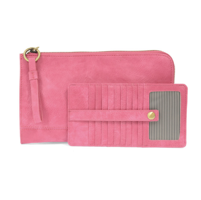 Joy Karina Crossbody Wallet Vivid Pink