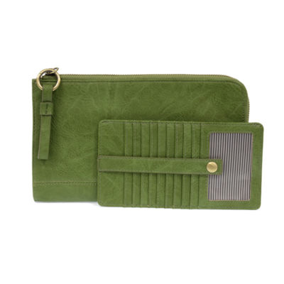 Joy Karina Crossbody Wallet Forever Green