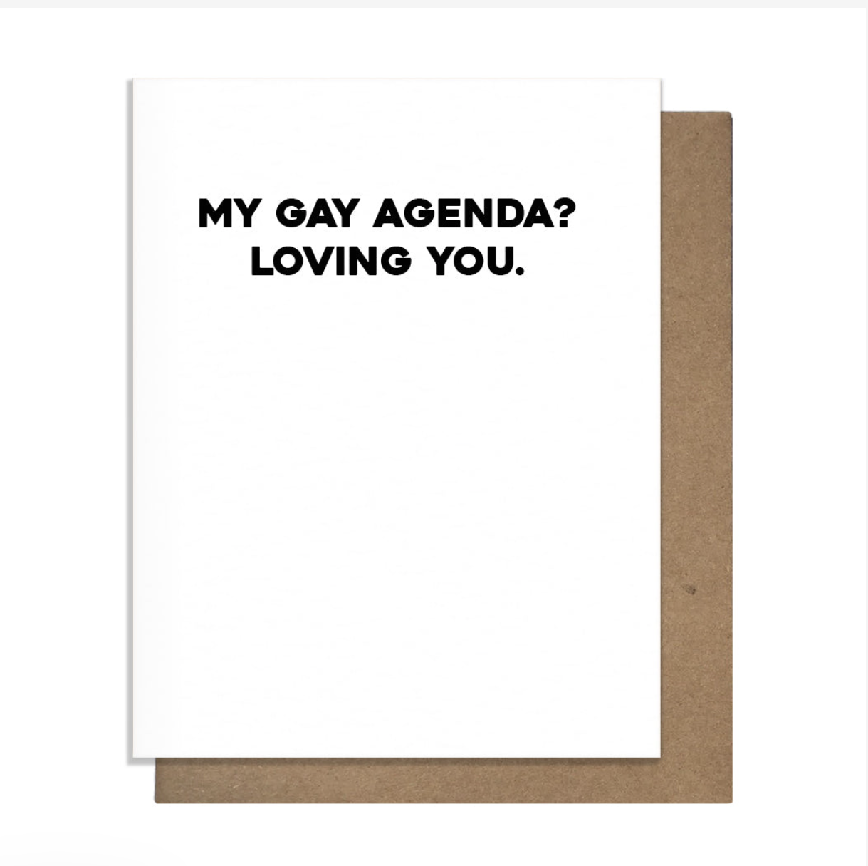 My Gay Agenda Card