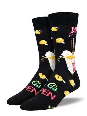 24 Hour Diner Men's Socks