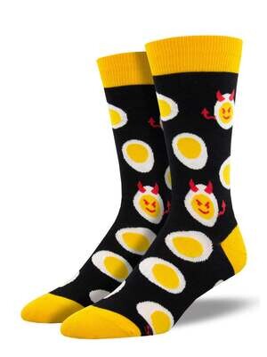 Deviled Eggs Men's Sock