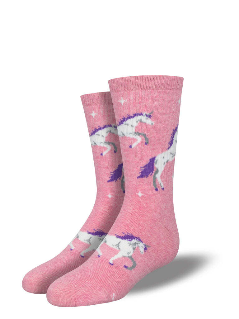 Unicorn Stars 7-10 Kid's Socks