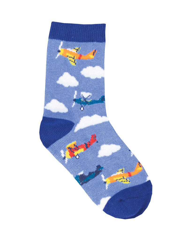 Biplane 2-4 Kid's Socks
