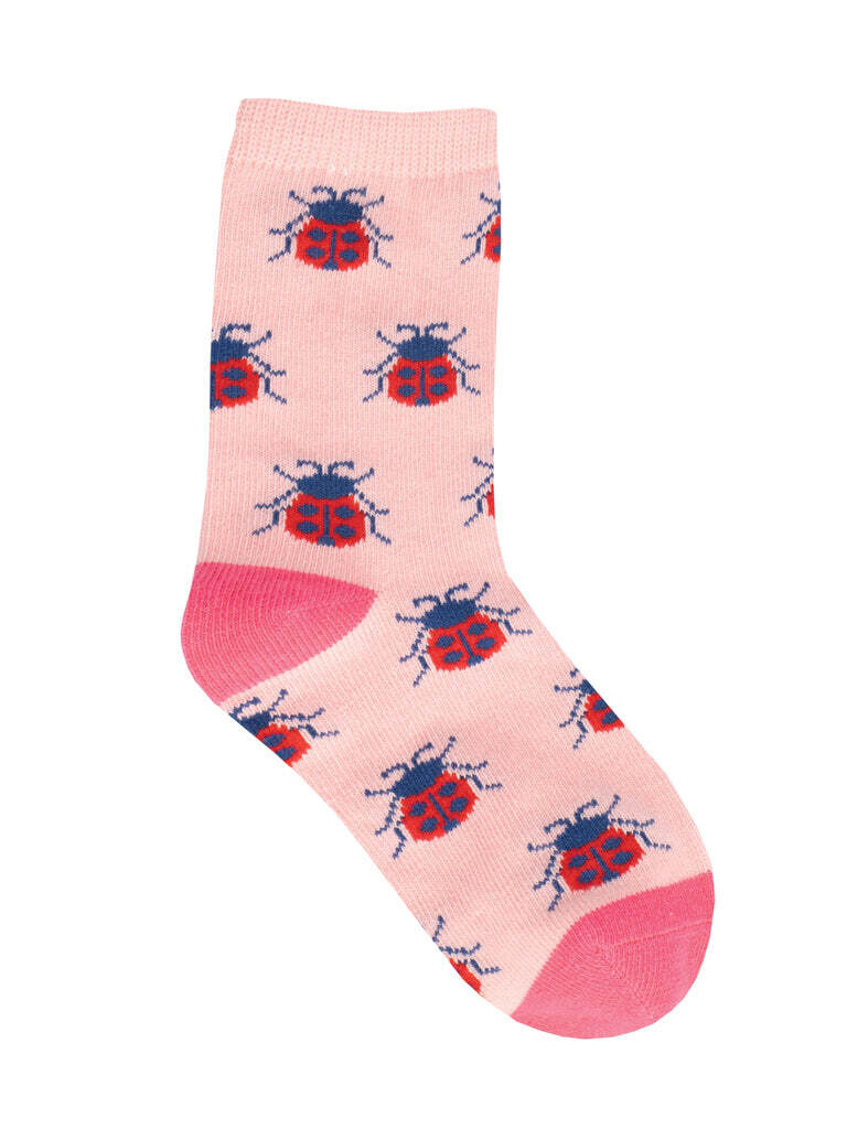 Ladybug Love 2-4 Kid's Socks