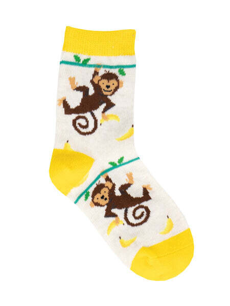 Lil Monkey 2-4 Kid's Socks