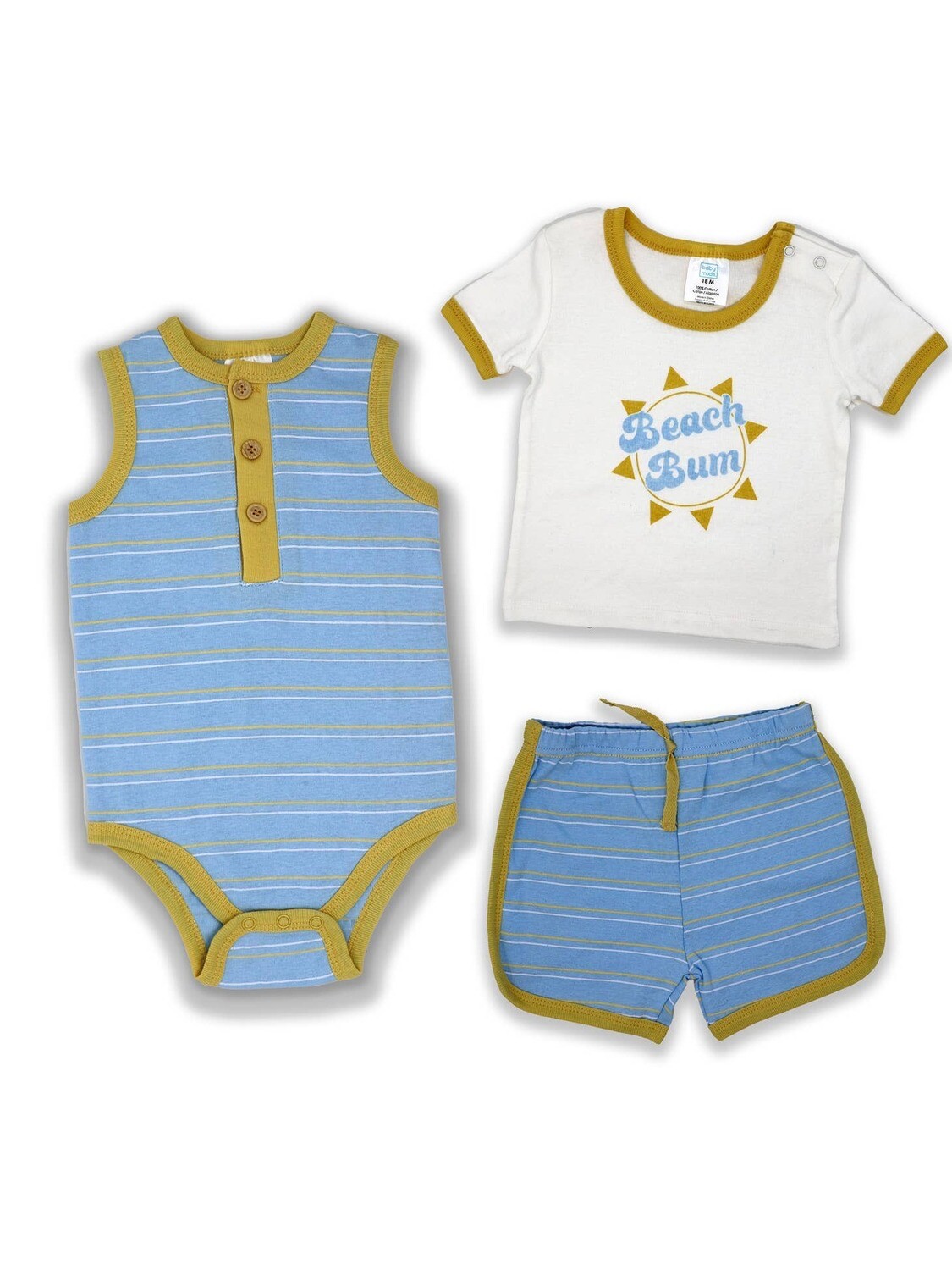 Beach Bum Baby Set