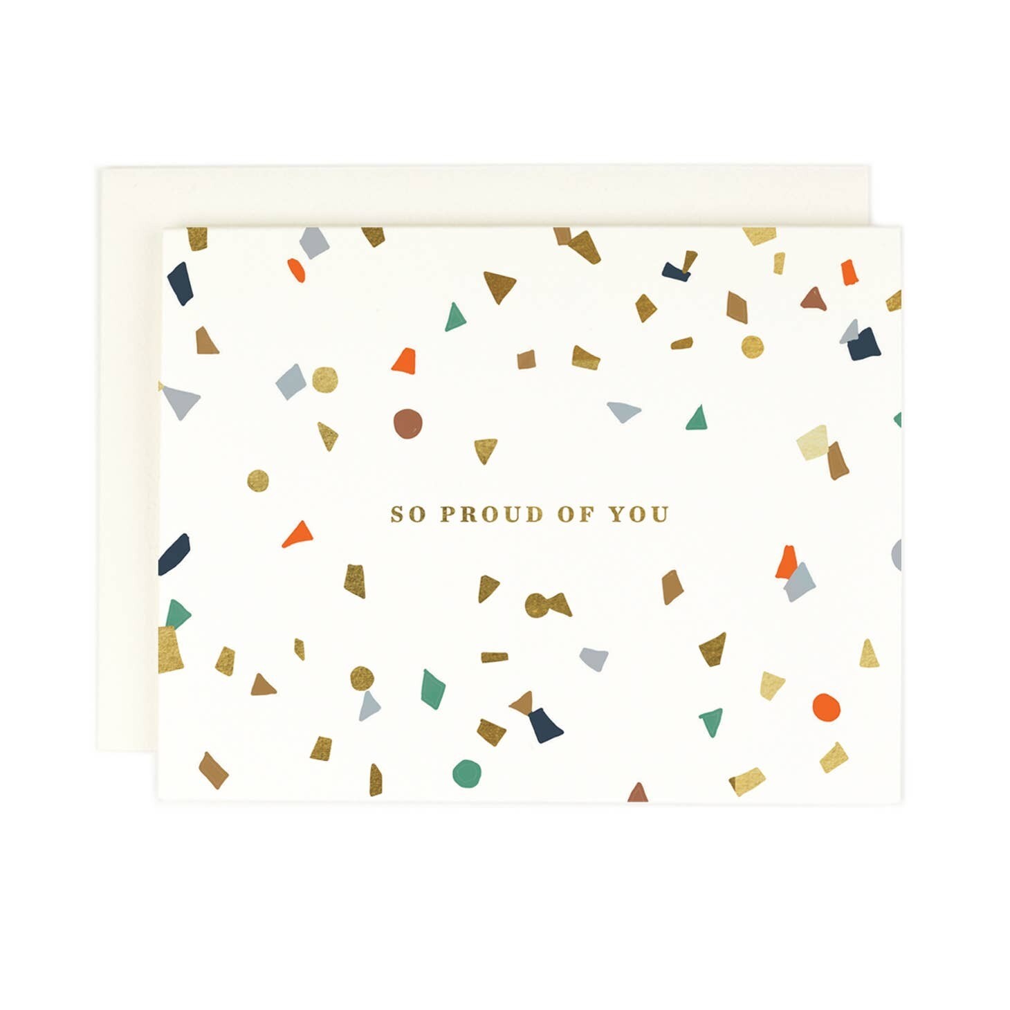 Proud of You Confetti Card