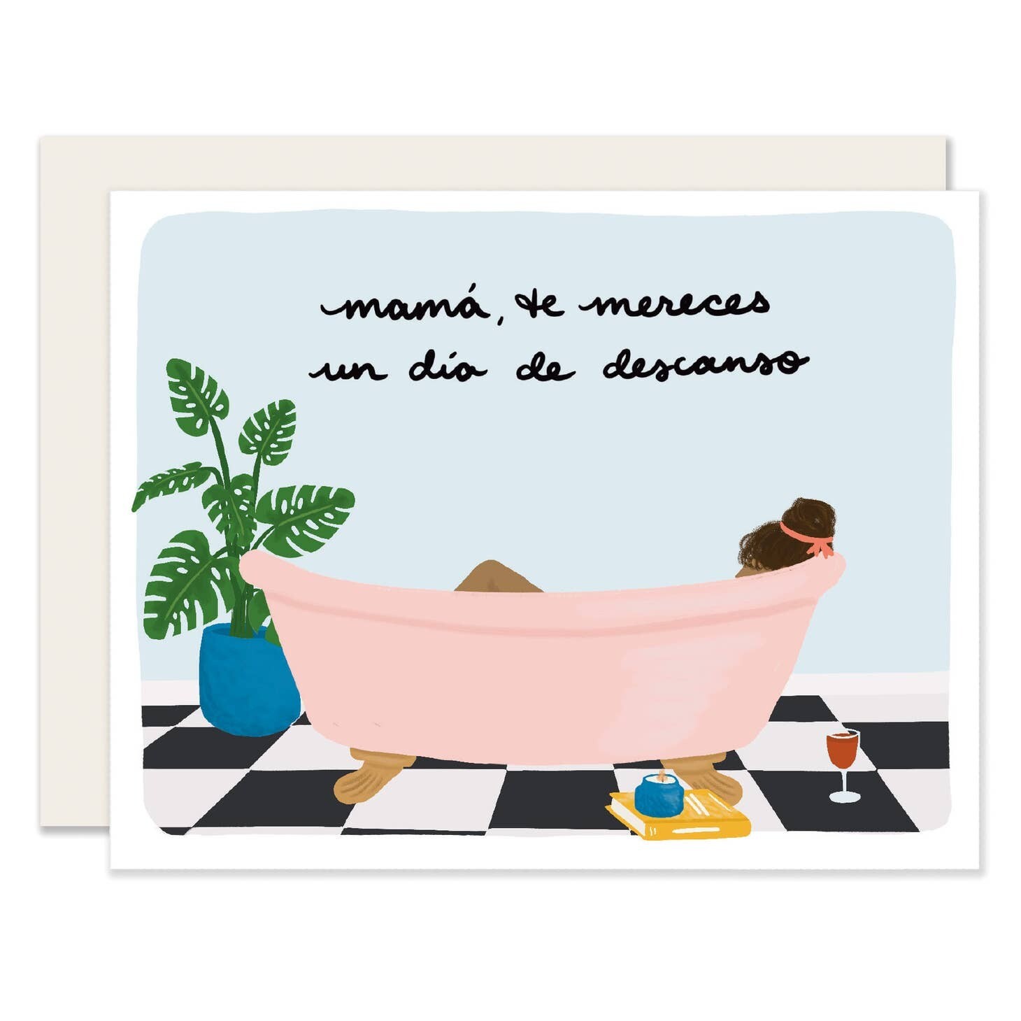 Mama Descanso Card