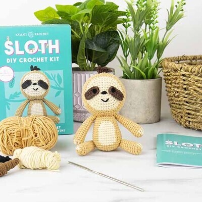 Sloth Crochet Kit