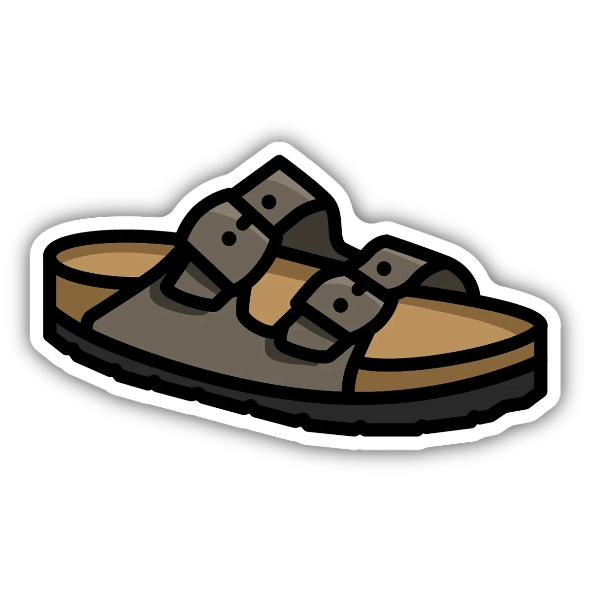Sandal Sticker 