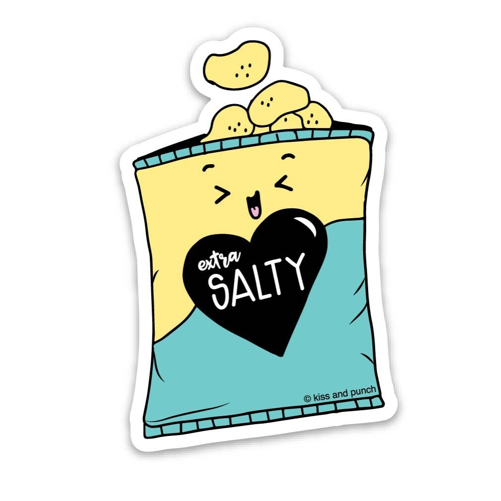 Extra Salty Sticker