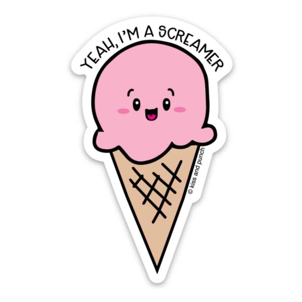 I'm a Screamer Sticker