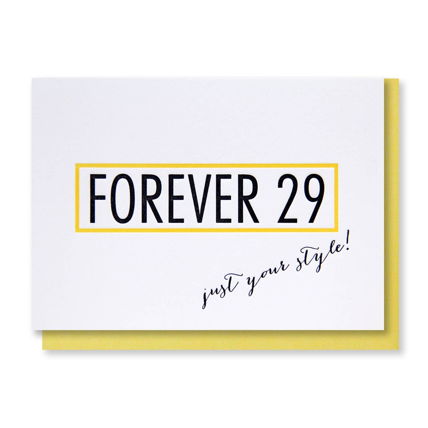 Forever 29 Card