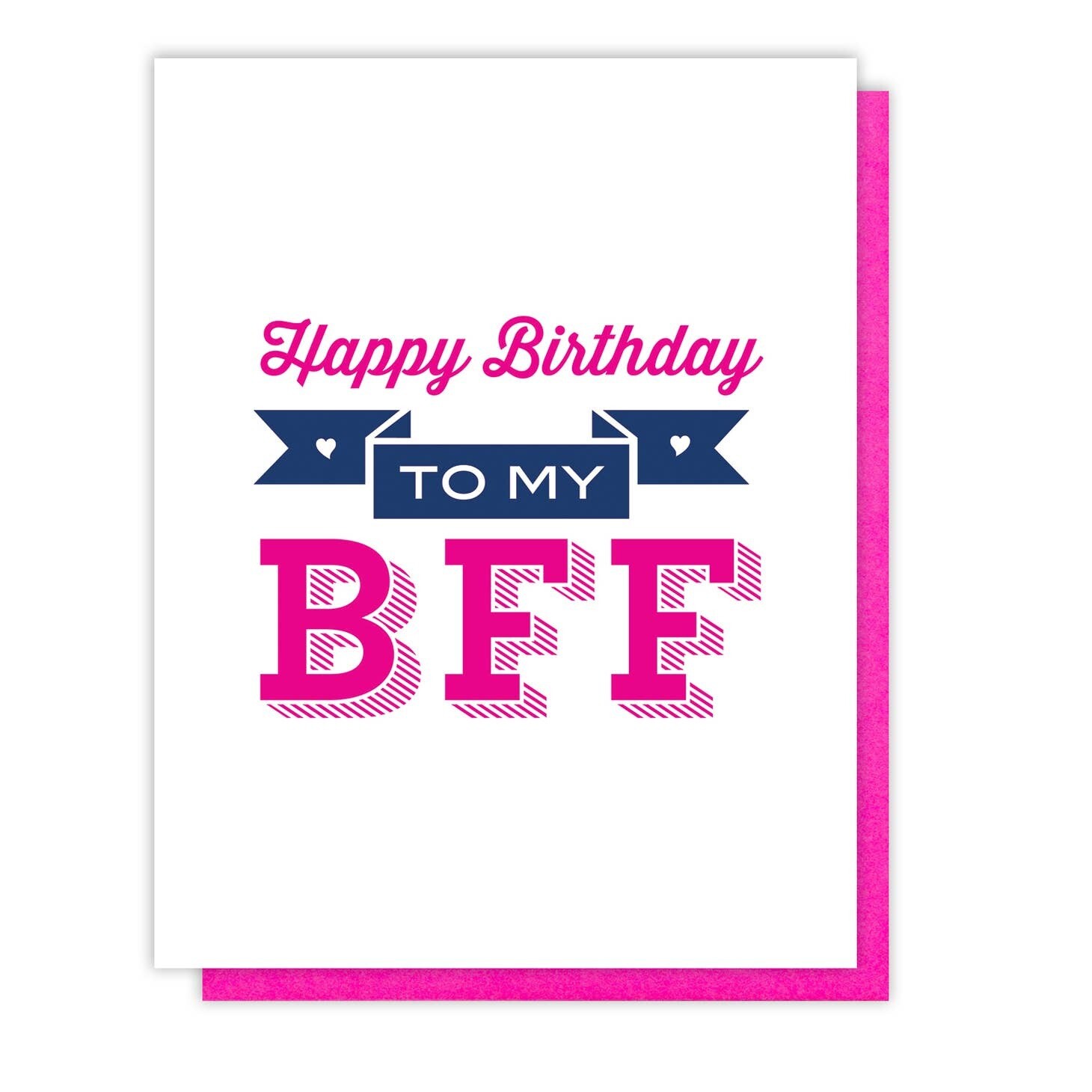 BFF Birthday Card