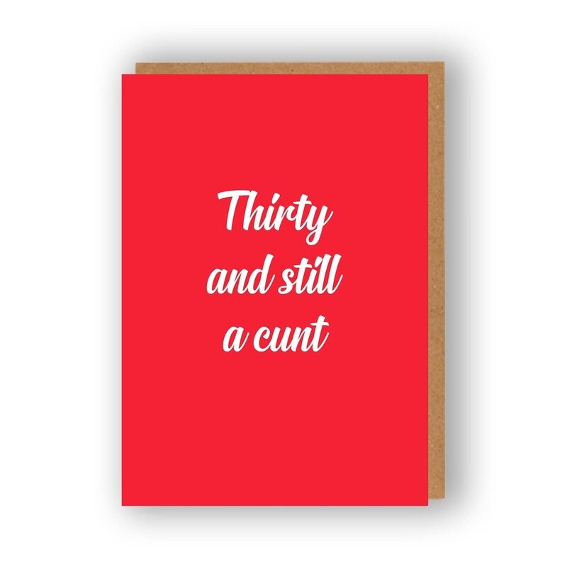 Thirsty Card