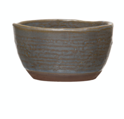 Blue Wash Stoneware bowl
