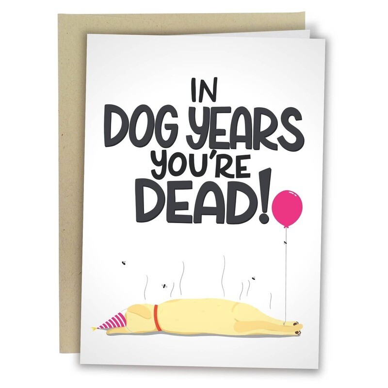 In Dog Years Card In Dog Years Card