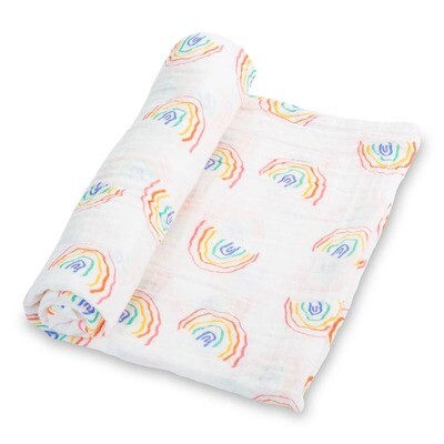 Lolly-Somewhere Over the Rainbow Swaddle