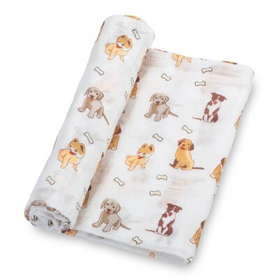 Lolly-Woof Woof Swaddle