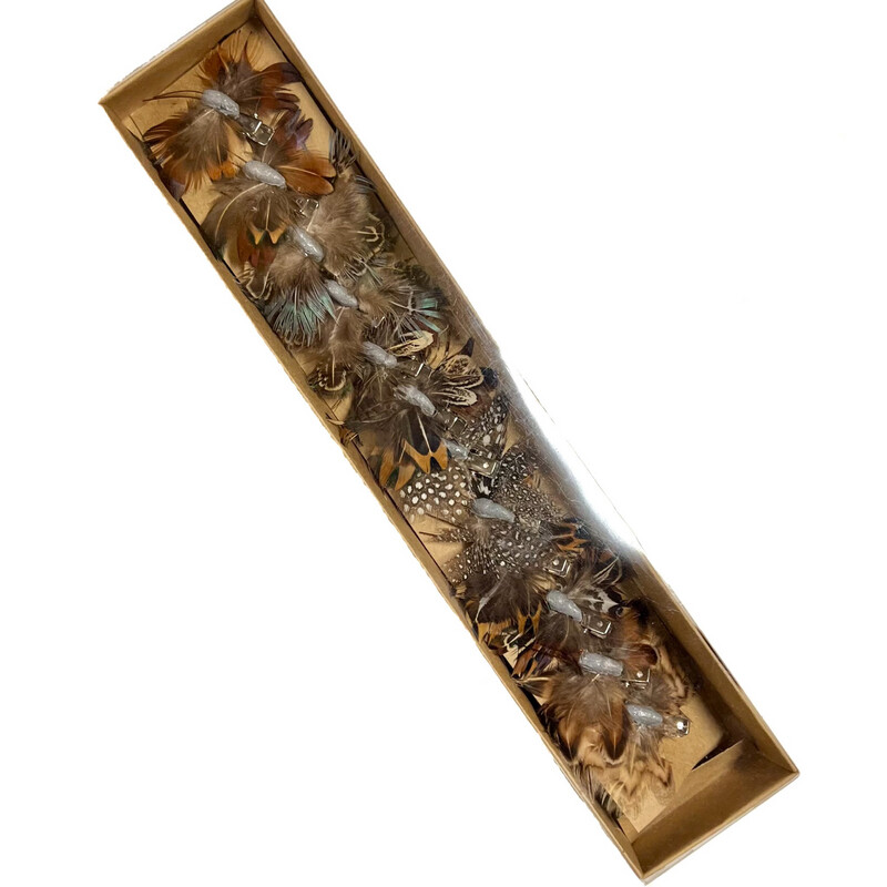 Feather Butterfly Clips
