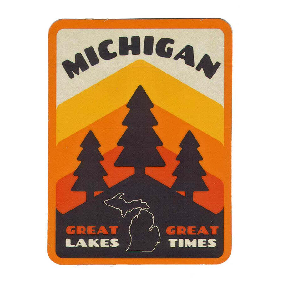 Michigan Pines Sticker