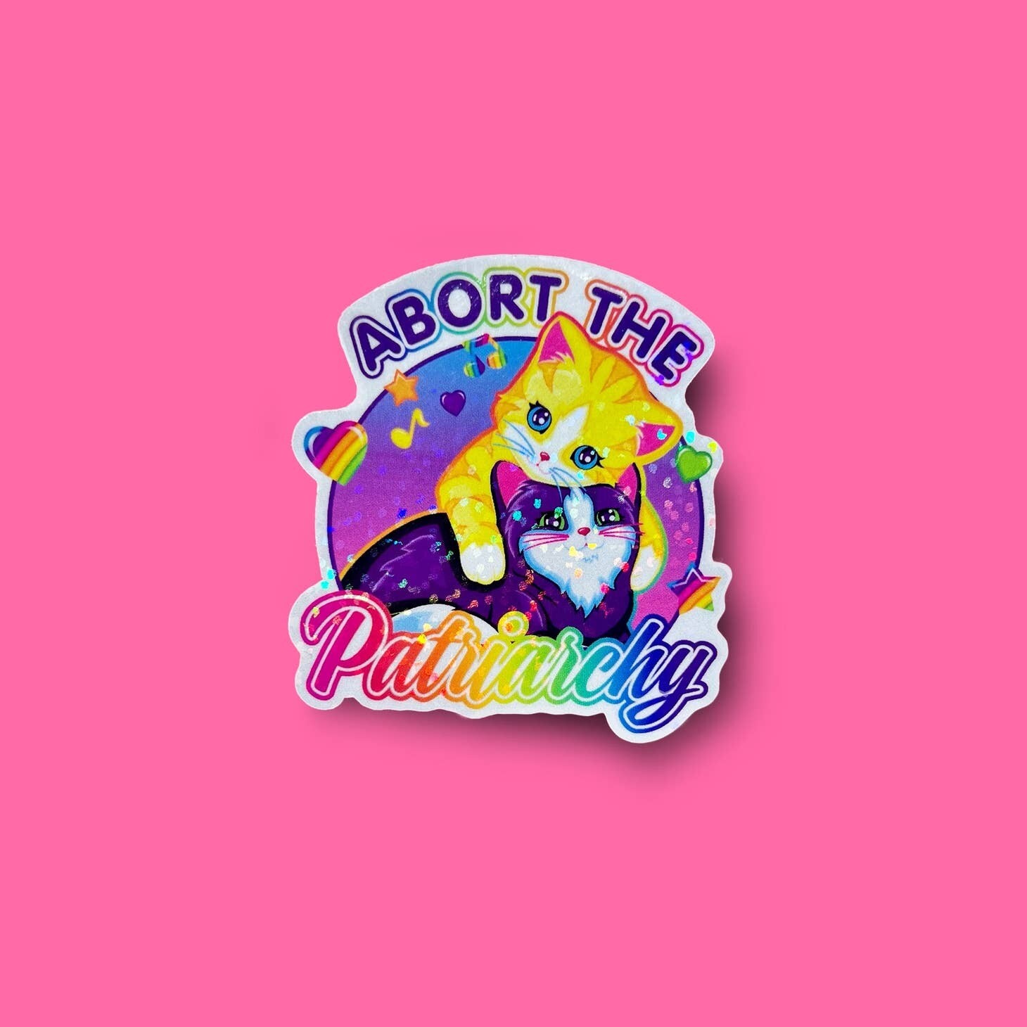 Abort the Patriarchy Sticker