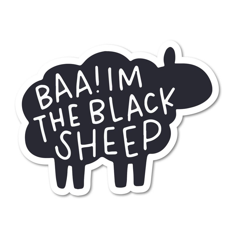 Black Sheep Sticker