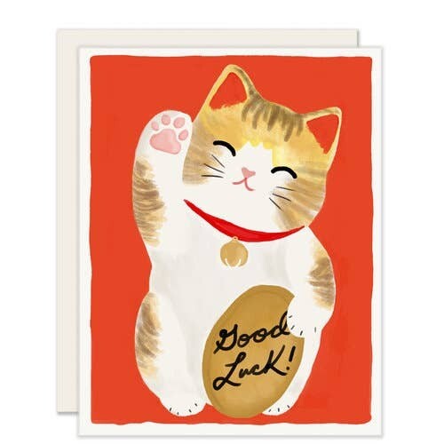 Maneki Neko Card