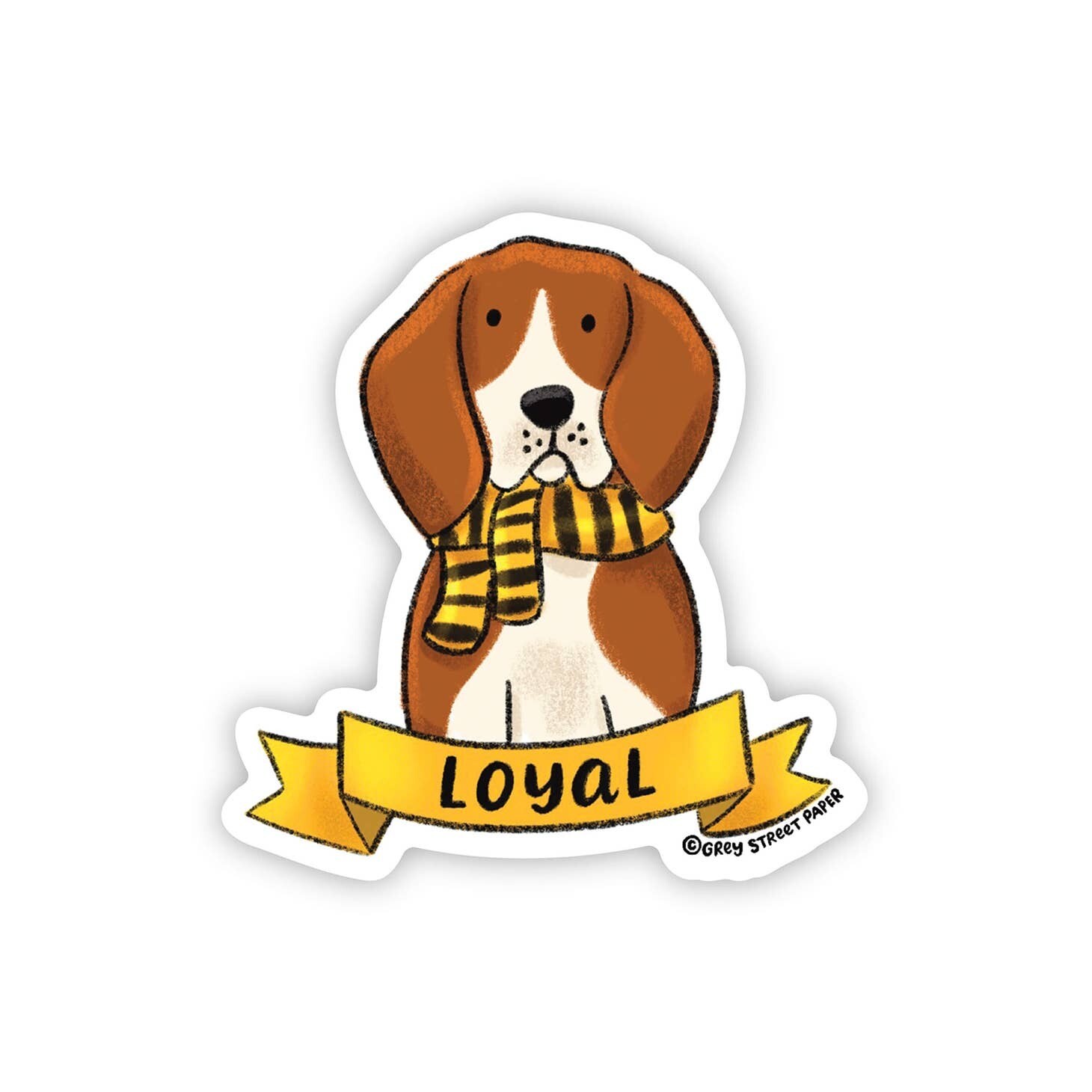 Loyal Dog Sticker
