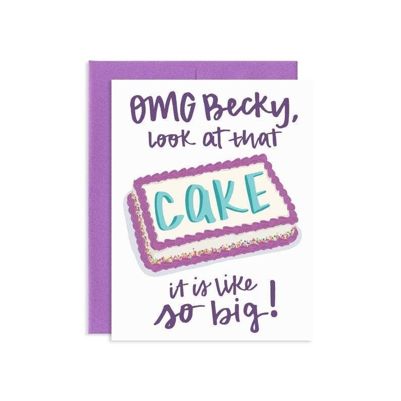 Big Cake Card