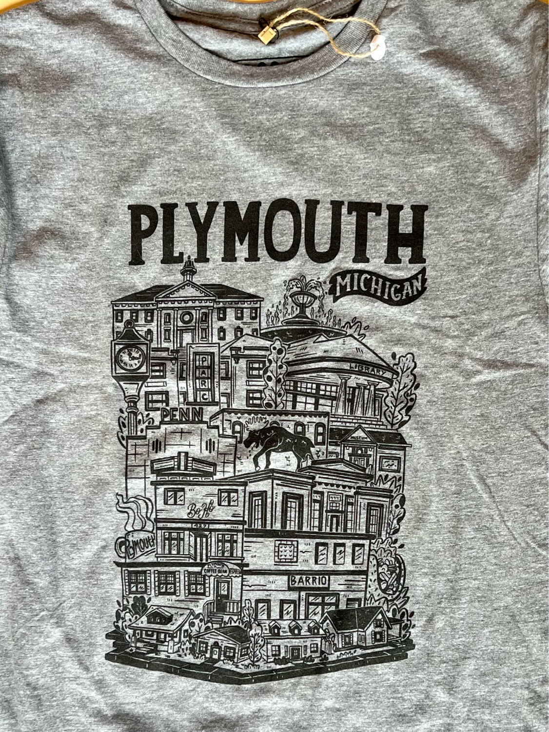 Plymouth Mich Tee