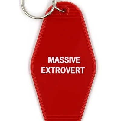 Massive Extrovert Keychain