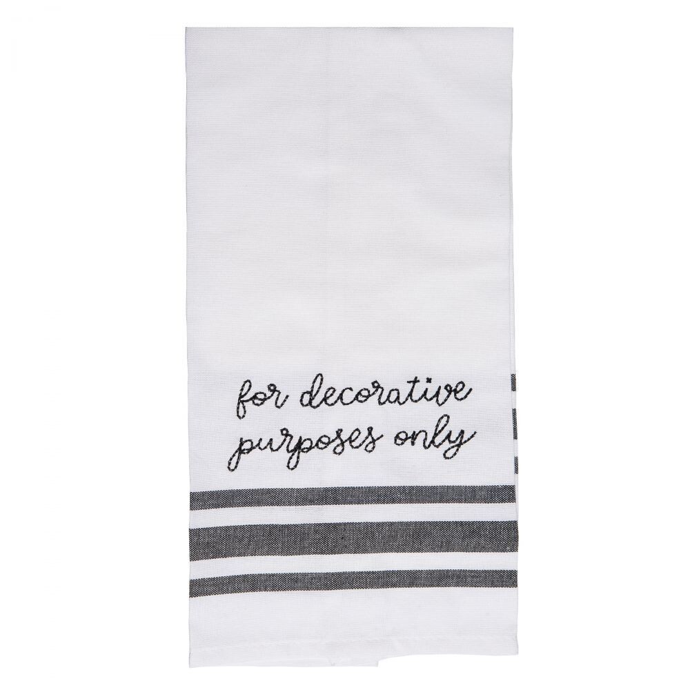 Decorative Purposes Only Towel