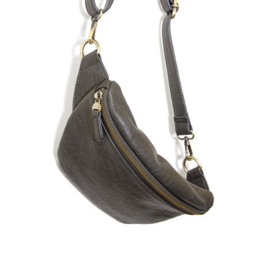 Joy Shiloh Charcoal Crossbody Sling/Belt Bag